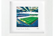 Croke Park Stadium, Dublin,4 inch framed print by artist Helen Mathews