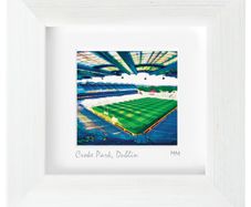 Croke Park Stadium, Dublin,4 inch framed print by artist Helen Mathews