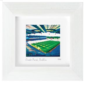 Croke Park Stadium, Dublin,4 inch framed print by artist Helen Mathews