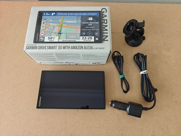 Garmin DriveSmart 65 with Alexa sat nav - Eircodes - Full Europe 2026 map