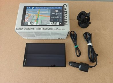 Garmin DriveSmart 65 with Alexa sat nav - Eircodes - Full Europe 2026 map