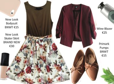 BNWT Ladies Skirt, Blazer, Top and Pumps - Perfect Outfit for Communion/Confirmation