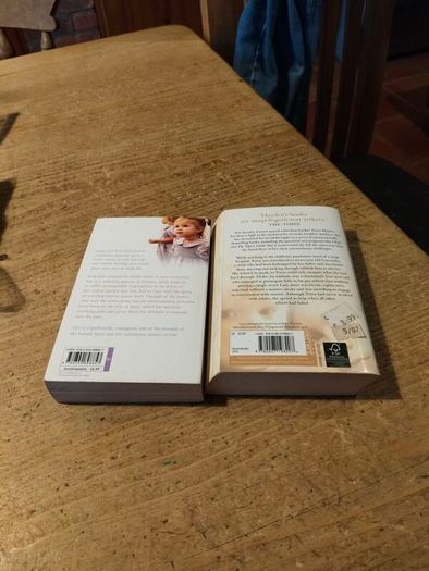 2 paperback books, true story
