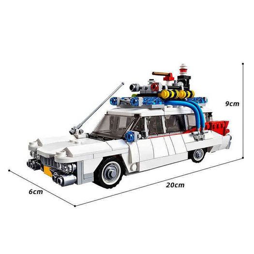 Ghost Busters Ecto-1 Movie Car Building Blocks DIY Toys Assembly Model For Kids Boys Girls Gifts Compatible with Lego 21108