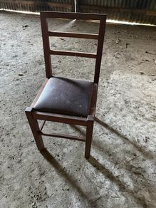 6 Teak dining chairs