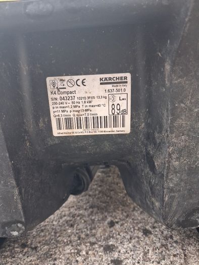 Karcher K4 power washer