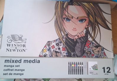 Winsor & Newton Graphic Art Manga Mixed Media Set