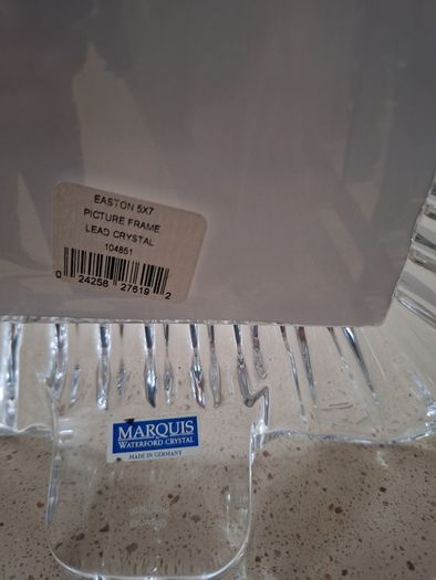 Waterford Crystal Marquis Easton Photo Frame