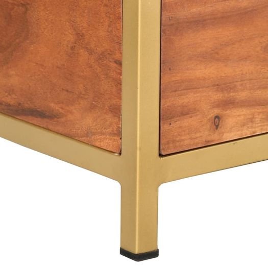 Sideboard 90x30x45 cm Solid Acacia Wood