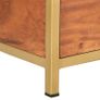 Sideboard 90x30x45 cm Solid Acacia Wood Image 8