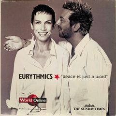 Eurythmics [2000] Peace Is Just A Word (The Sunday Times Promo) (CD Single) Card Sleeve