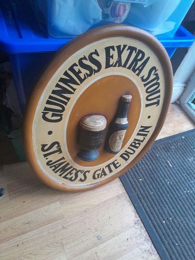 vintage Guinness sign