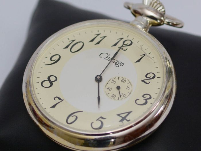 Vintage Chicago mechanical Gents Pocket Watch