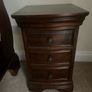 Solid Bed Frame and 2 side Drawers Image 4