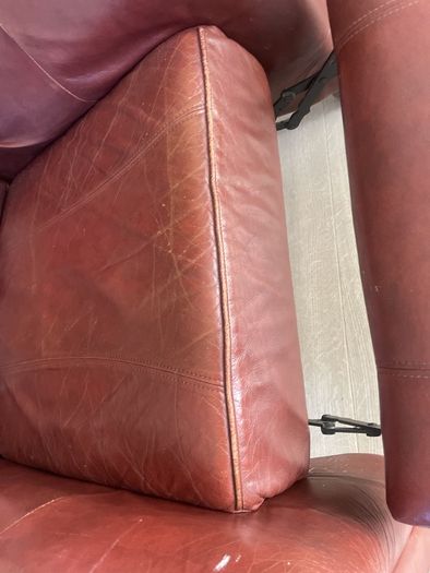 leather recliner armchair