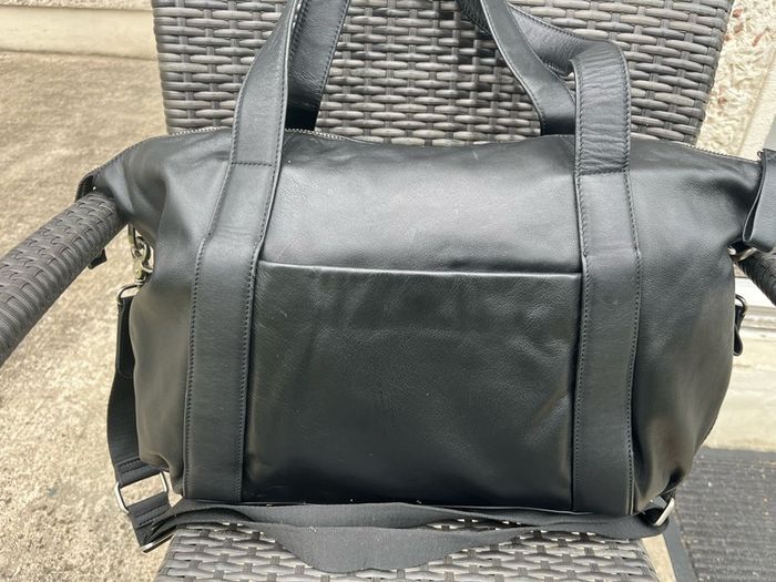 Bugaboo Storksak Leather Bag