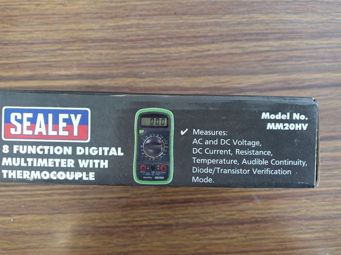 Sealey multimeter
