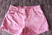 Pink jean Shorts age 13/14
