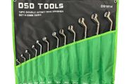 Dsd Tools 12pc Double Offset Ring Spanner Set