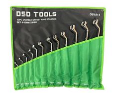 Dsd Tools 12pc Double Offset Ring Spanner Set 6-32mm 75deg