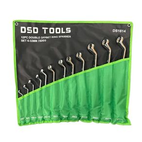 Dsd Tools 12pc Double Offset Ring Spanner Set 6-32mm 75deg