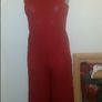 BNWT Red Zara Collection jumpsuit size UK8 EU36 Postage included Image 2