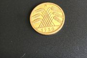 Old 1930 German coin - 10 Pfennig