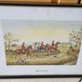 Set 4 19thC Hunting Prints Image 5