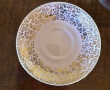 Royal Tara Vintage 1940's fine bone China Saucers