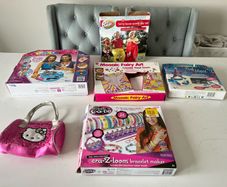 Arts and Crafts kits, Sports Day Kit, Hello Kitty handbag - Preference given to buyer buying any other item at asking price.