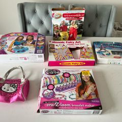 Arts and Crafts kits, Sports Day Kit, Hello Kitty handbag - Preference given to buyer buying any other item at asking price.