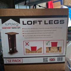 Attic insulation & loft legs