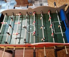 table football, air hokey, bilard