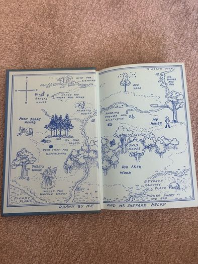 Vintage Winnie The Pooh 1974 Book