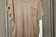 light beige top