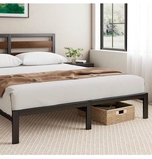 3ft Single Bed Frame with Headboard