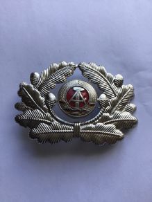 Military memorabilia from a State that no longer exists -  East German Military hat badge