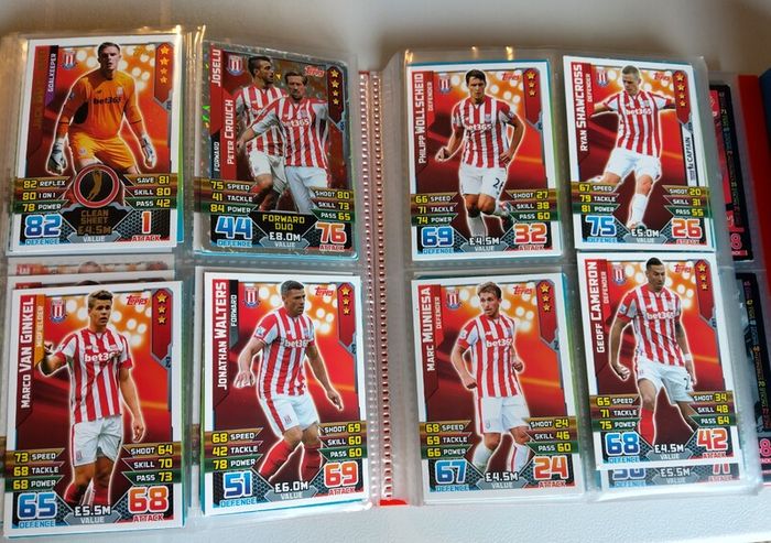 Match Attax 15/16 in Binder.  (Other seasons also)
