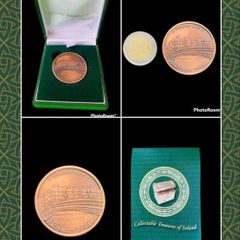 100 Pieces Haypenny Bridge Collectable Coin Job Lot With Gift Boxes Job Lot