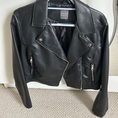Faux Leather Jacket