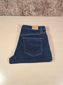 womens Tommy Hilfiger cropped jeans dark blue navy denim Size W 32 L 26