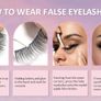 Reusable Fluffy 6D False Eyelashes 20 Pairs x 3 Image 7