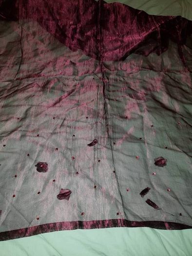 Accessorize burgandy wrap/shawl