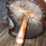 Beautiful Antique Kidney Shape Table Image 9
