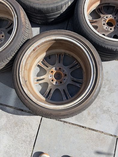 Bmw 18" Staggered Alloy Wheels  5 series 6 series F10 F11 F12 F13 Style 350m