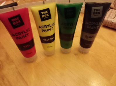 acrylic paint