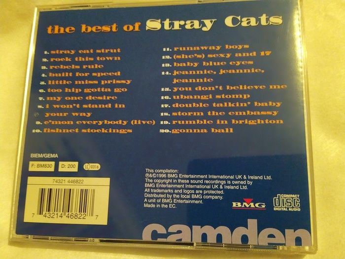 The Best of Stray Cats Cd