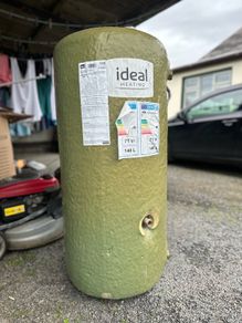 Ideal 1050x450 140l cylinder