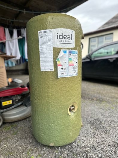 Ideal 1050x450 140l cylinder