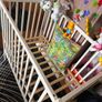 White Baby Cot Image 2